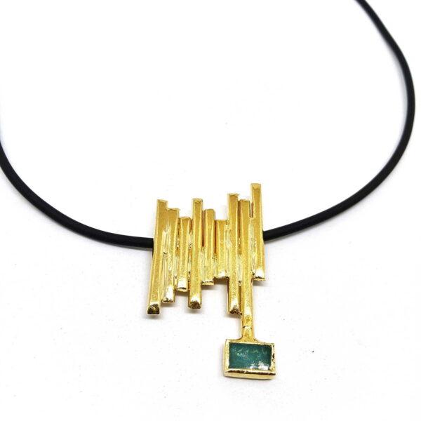 Girocollo Linea SATELLITE verde