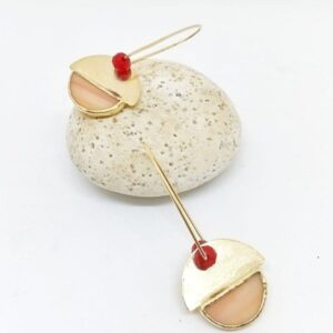Orecchini Linea Japan con cristalli